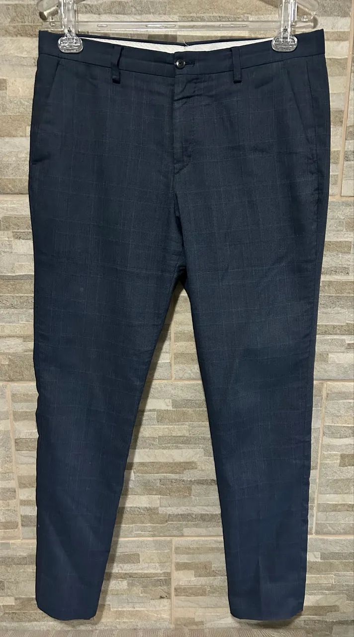 Terno de grife azul Zara 38 - Foto 3