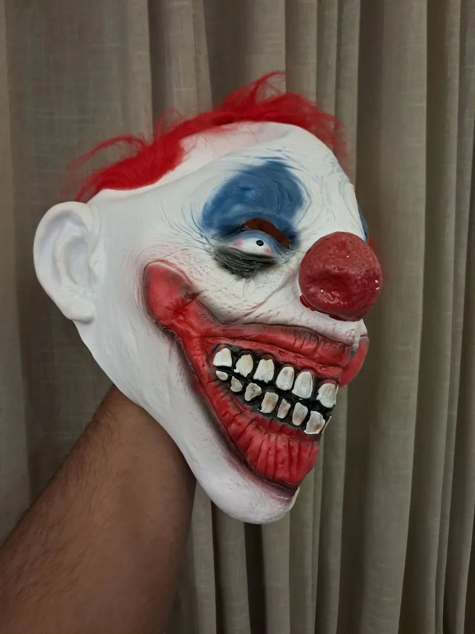 Máscara Halloween Palhaço Terror - Foto 2