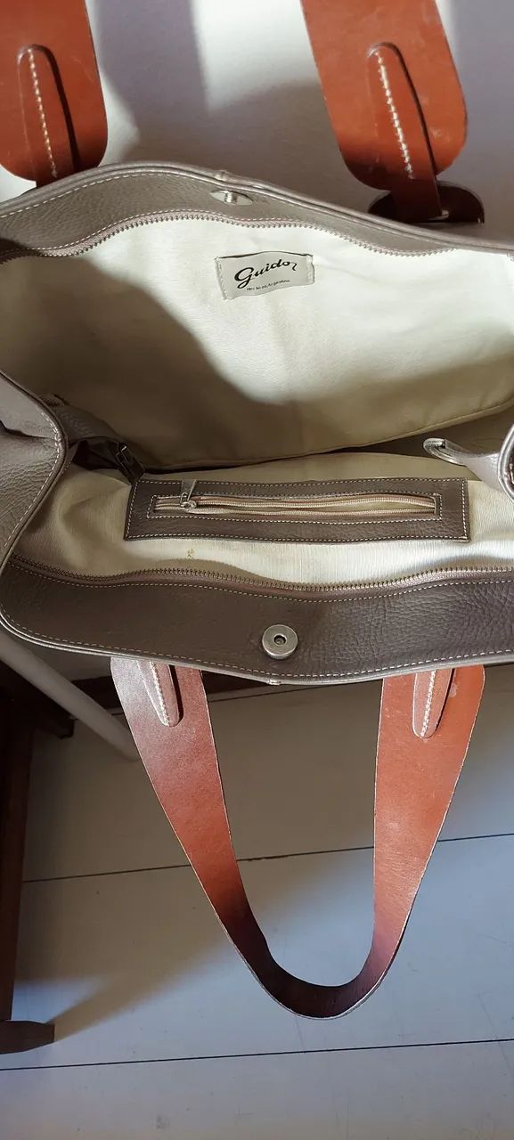 Bolsa couro Guido (Argentina) - Foto 3