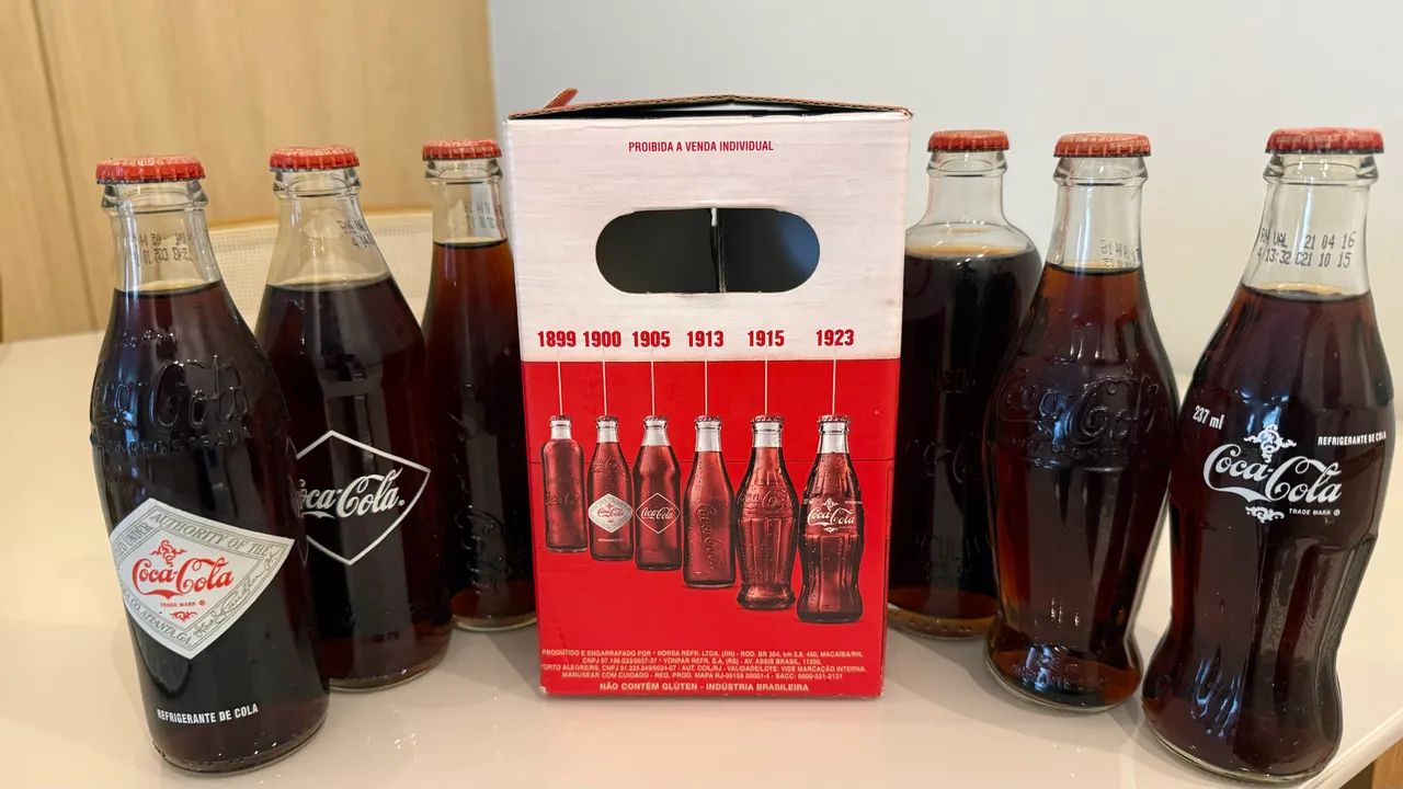 Kit comemorativo Coca-Cola - para colecionadores - Foto 4