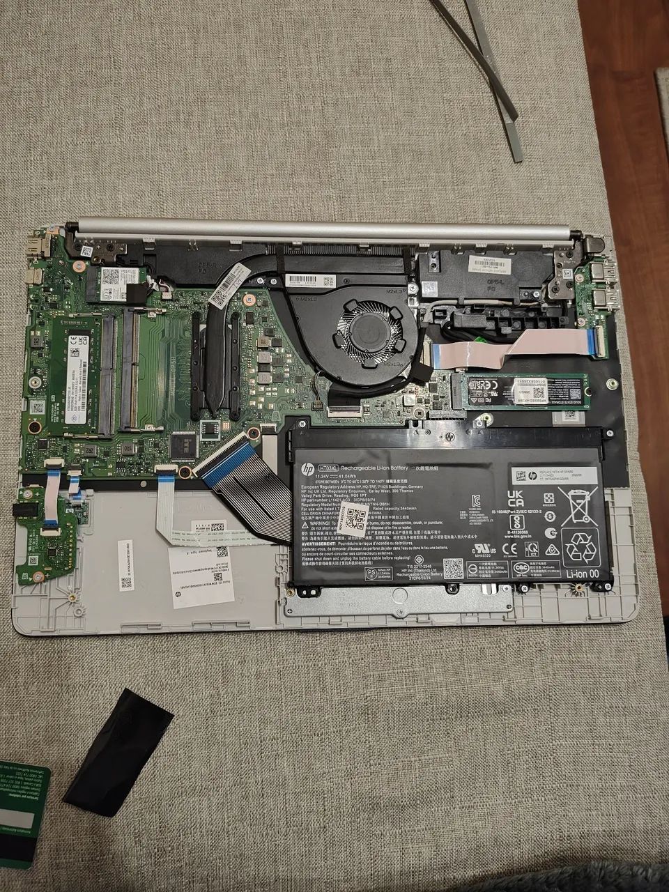 (defeito) Notebook HP 15 polegadas, 8GB, 256GB Nvme - Foto 3