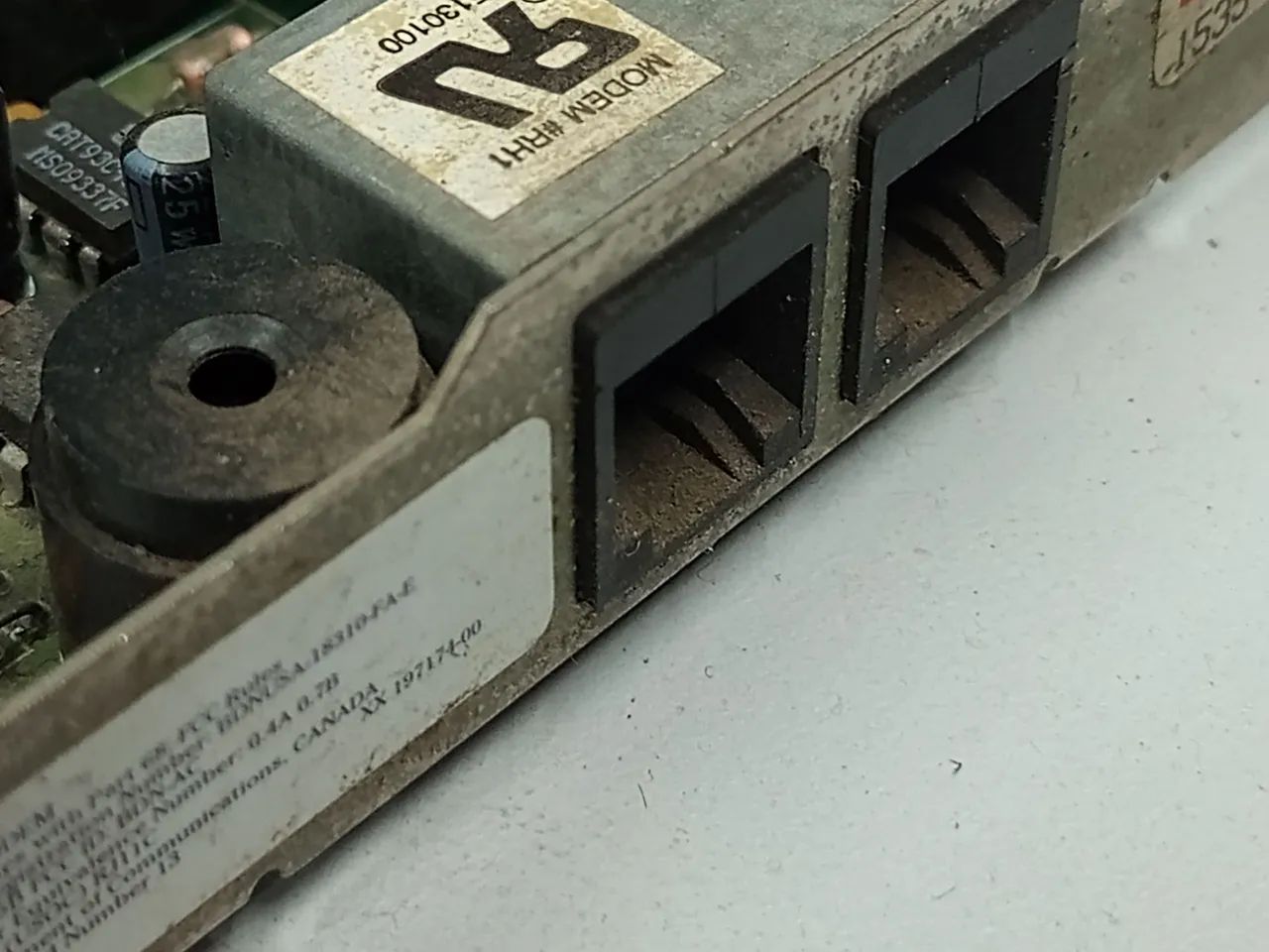 Placa fax modem ISA com bip - Foto 2