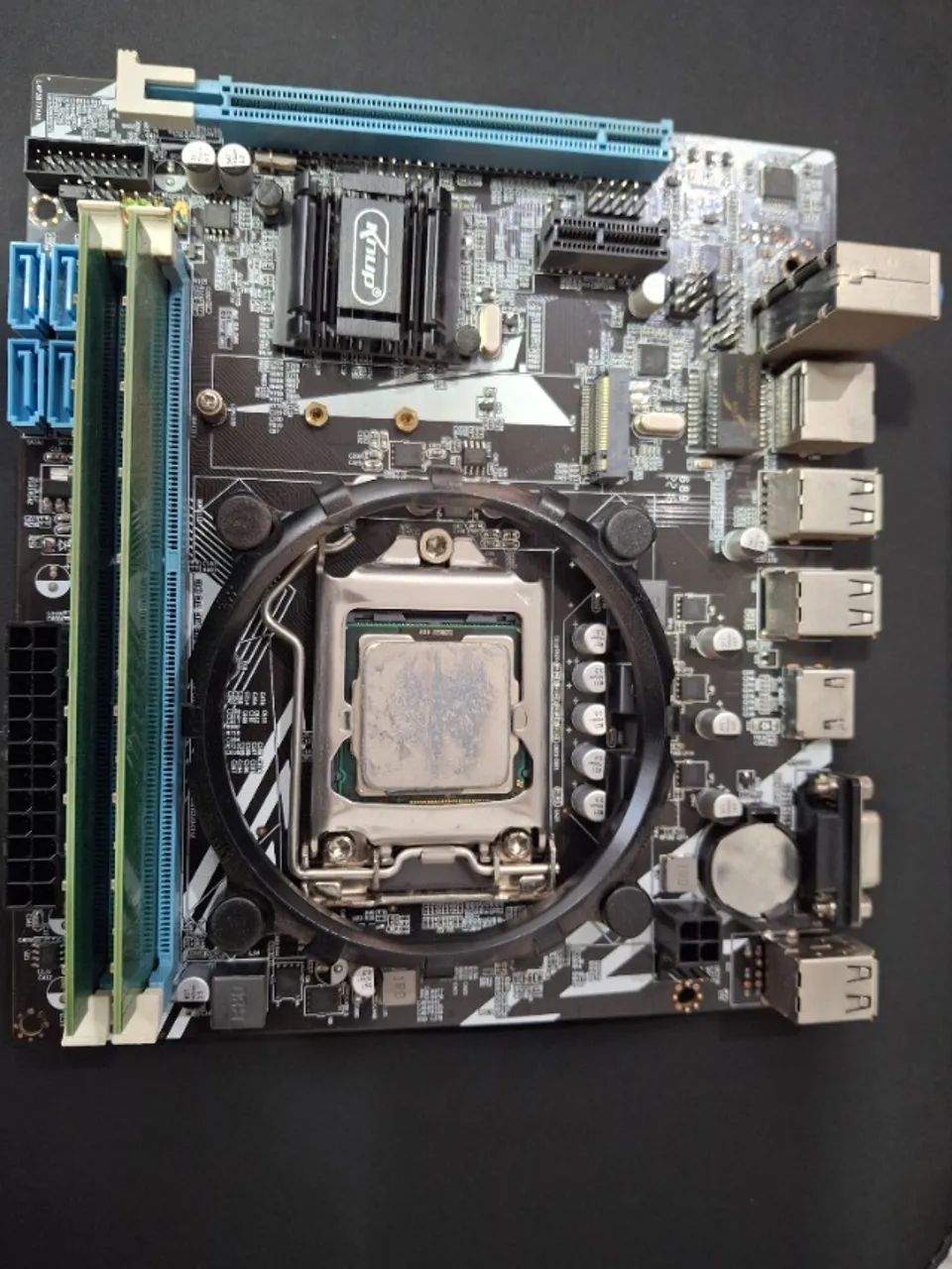 Kit placa mãe + processador+cooler+memoria+placa de video - Foto 4