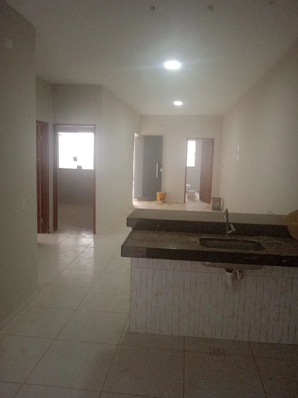 Construção de casa i galpão