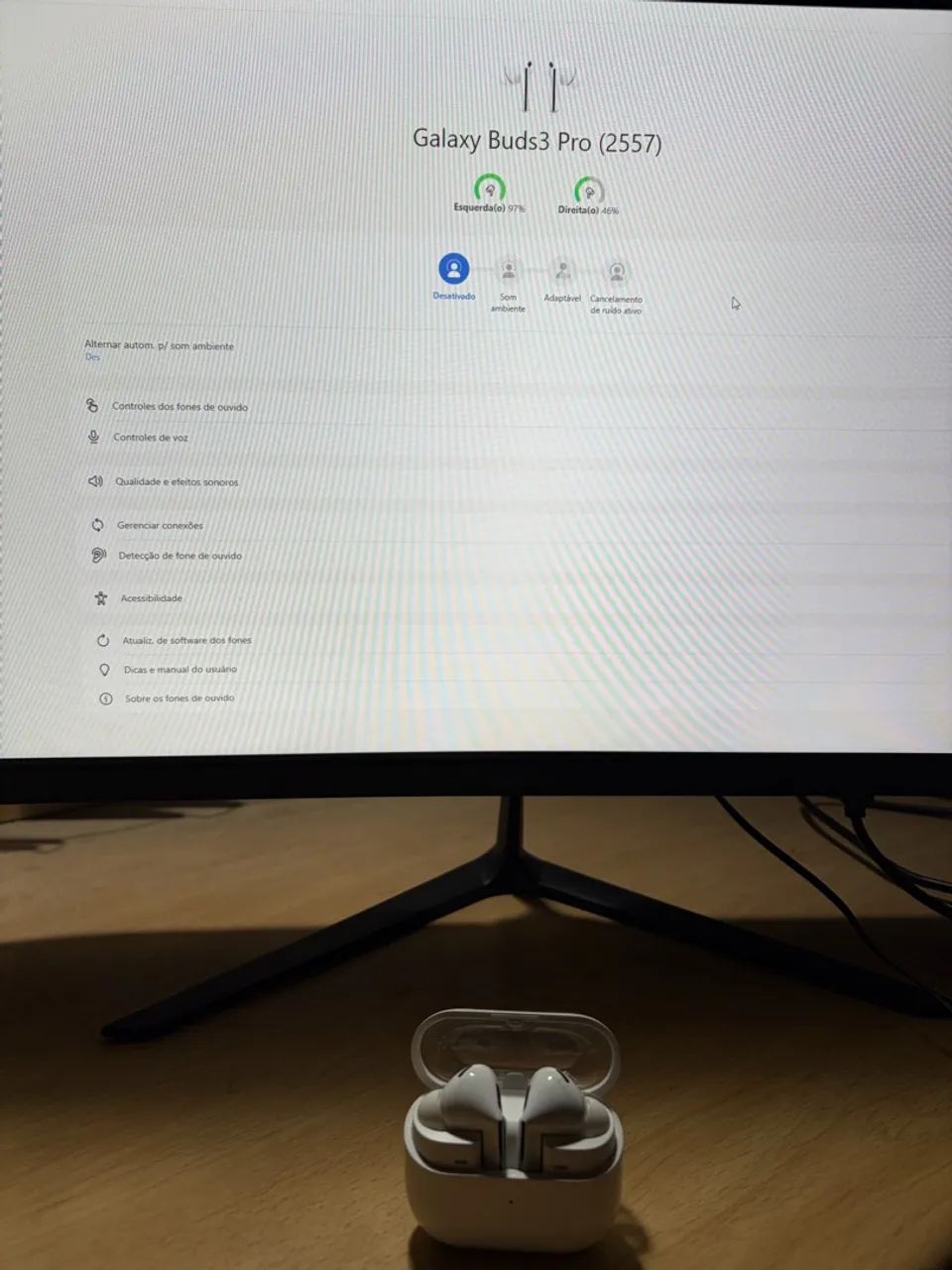 Samsung Galaxy Buds3 Pro Original - Funcionando (usado) - Foto 3