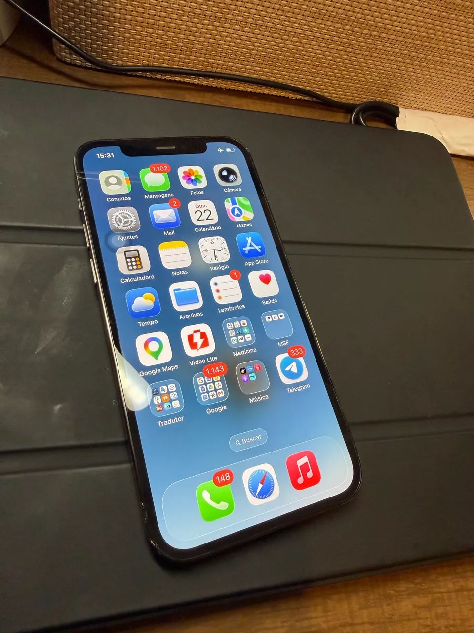 iPhone 12 Pro 256GB Graphite - Celulares e Smartphones - Paraviana