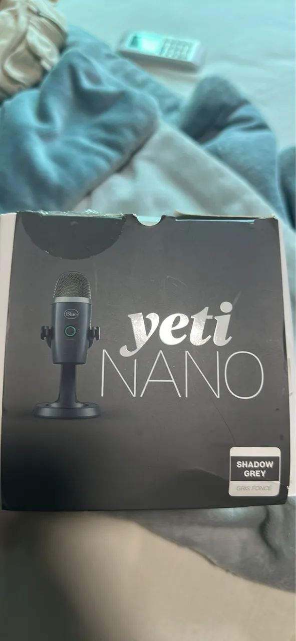 Microfone Blue Yeti Nano USB Preto - Foto 4