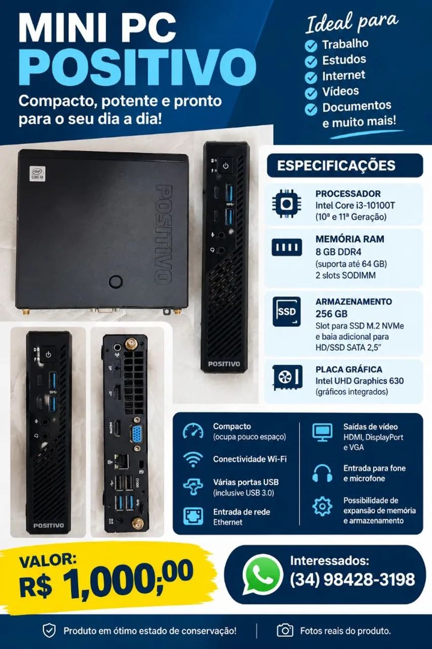 Mini PC Positivo 