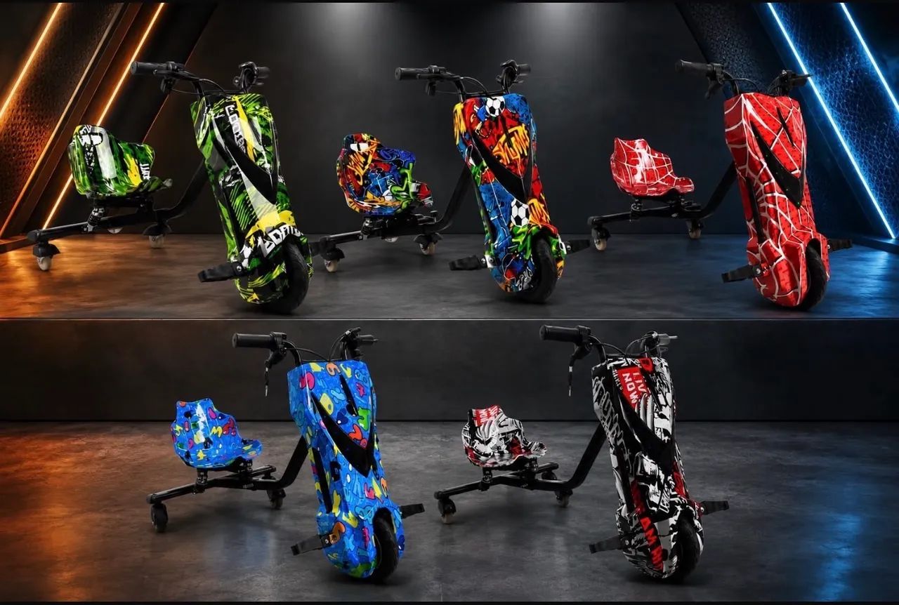 Triciclo Elétrico De Drift 350w 