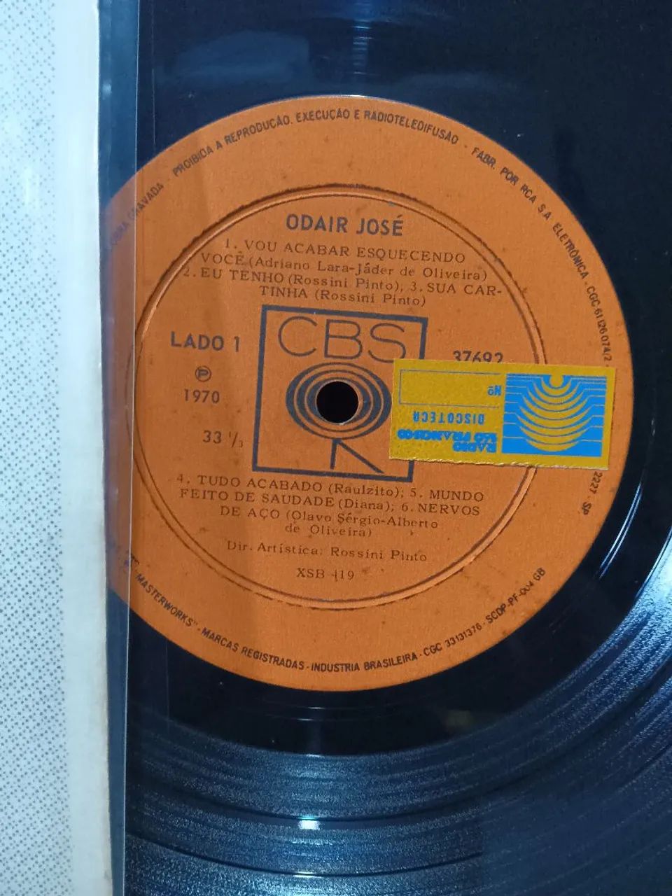 LP Odair José 1970 - Foto 2