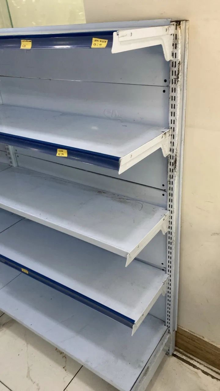 Gôndola/prateleira 1,70m aço  - Foto 2