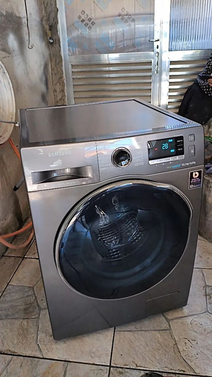 Lava e seca Samsung ecobubble 