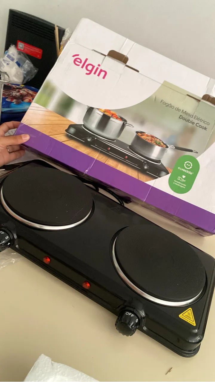 Cookie top elétrico de 2 bocas  - Foto 2