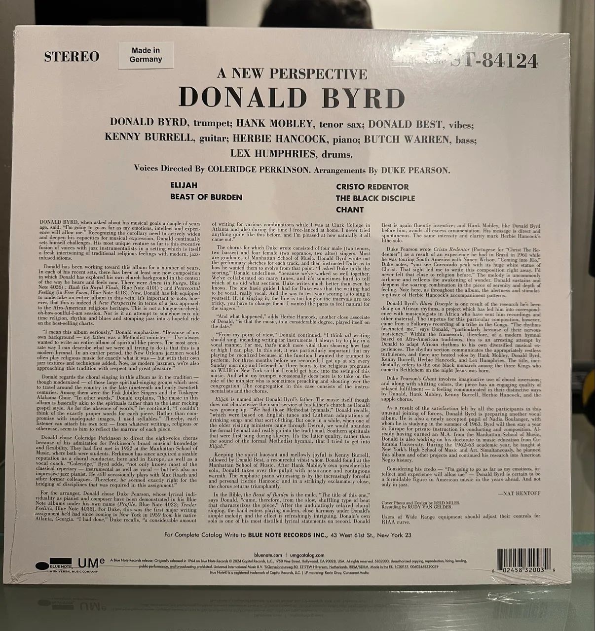 LP Donald Byrd - A New Perspective Blue Note - Foto 2
