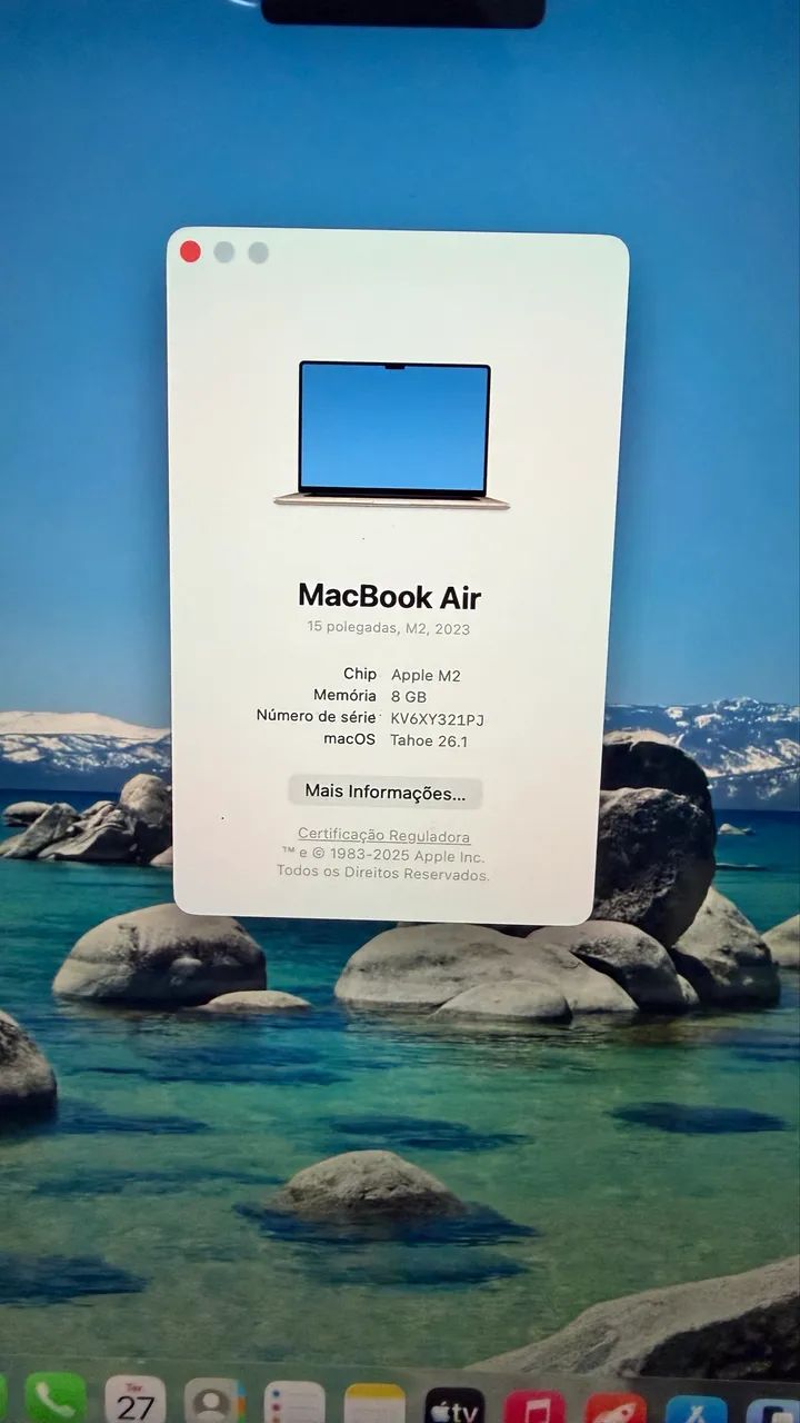 MacBook Air M2 15 polegadas  - Foto 3