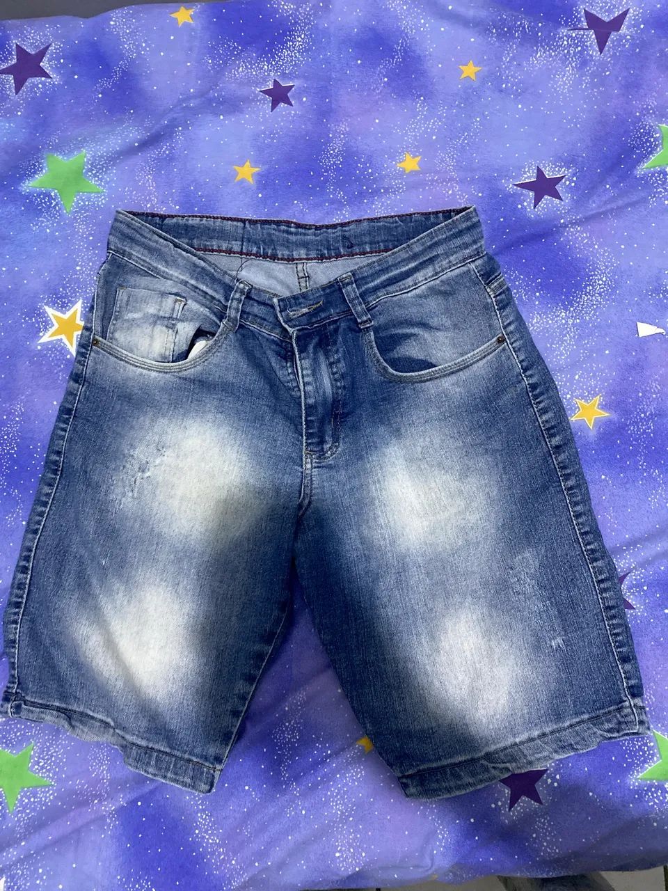 Bermuda Jeans 38 Masculina