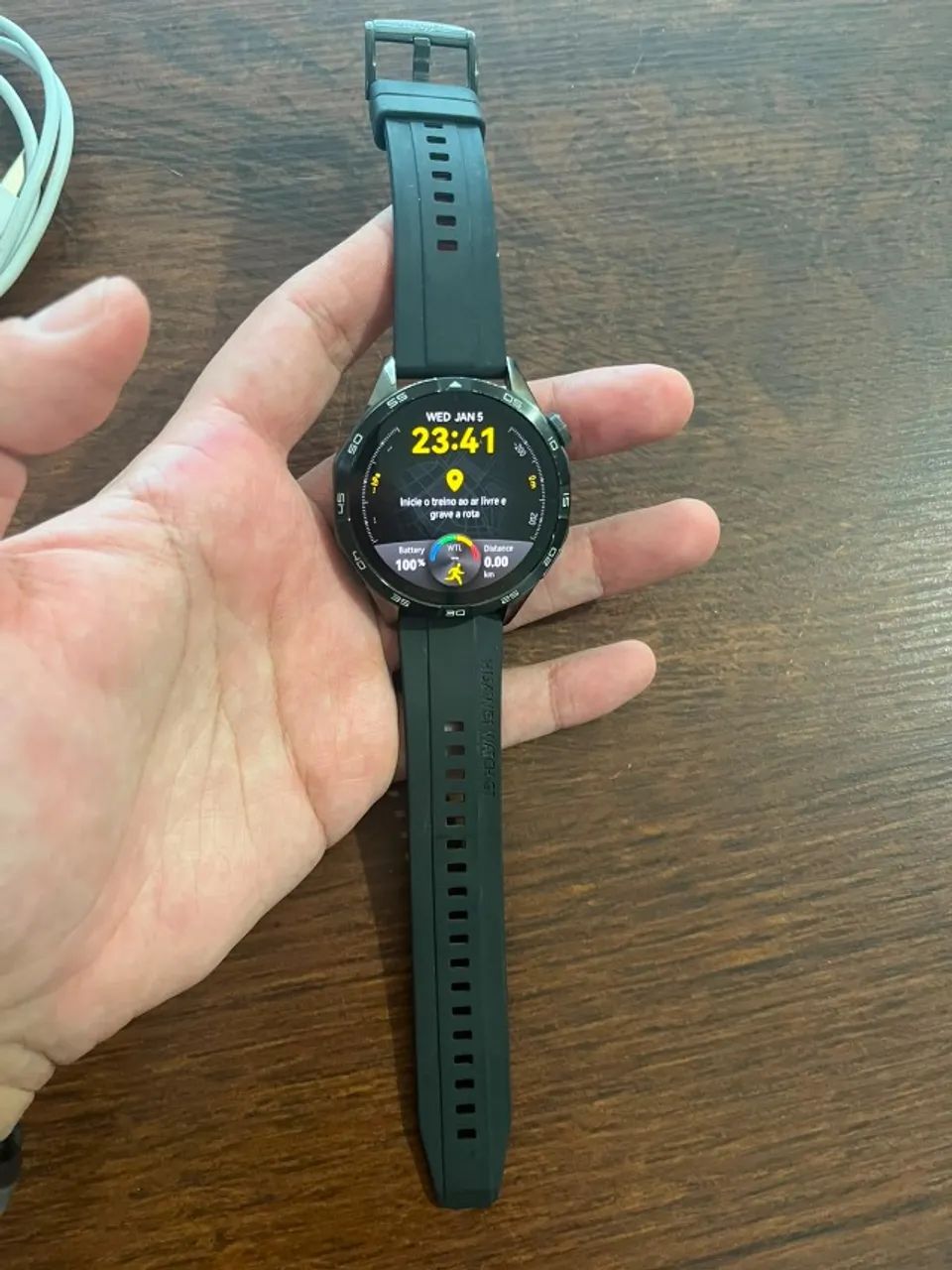 Huawei Watch GT 4 - Seminovo, completo na caixa - Smartwatches