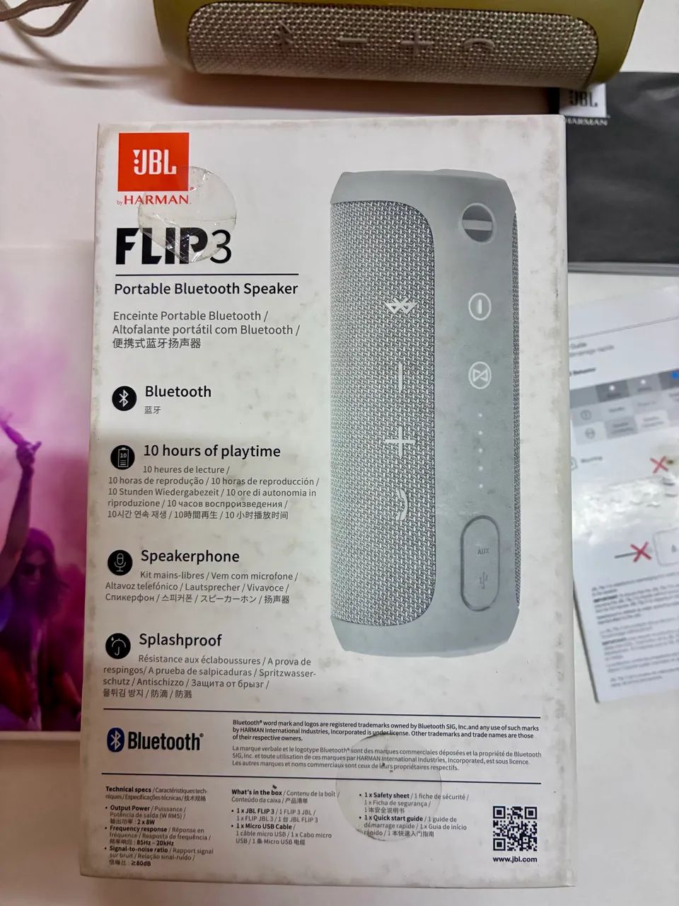 Caixa de som Bluetooth JBL Flip 3 original  - Foto 4