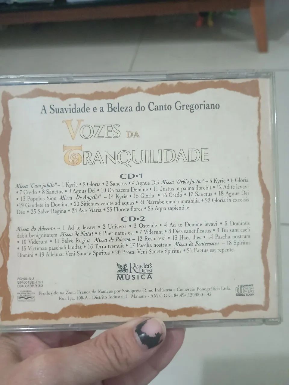 Coleção de cds de canto gregoriano - Foto 2
