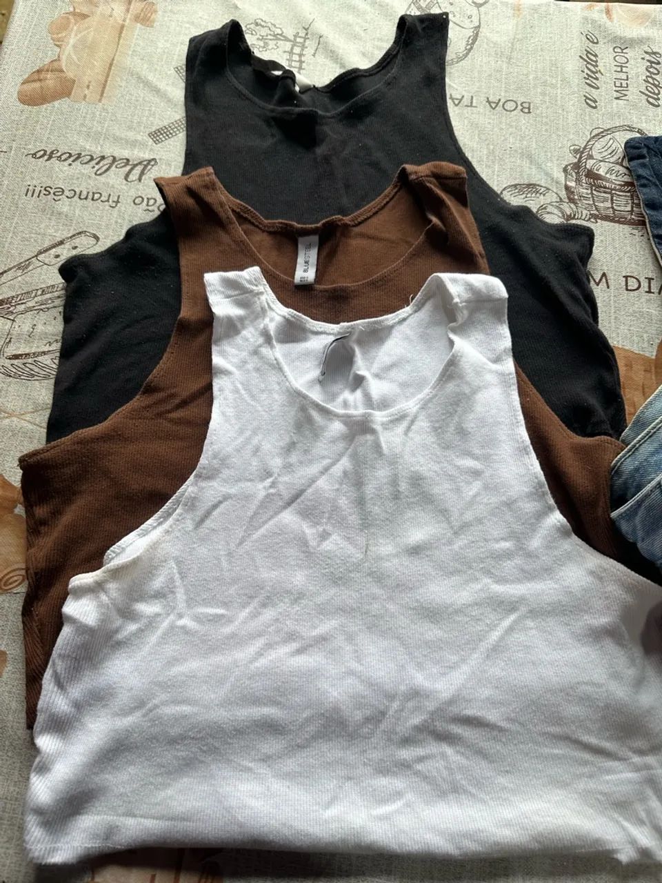 Kit 3 croppeds G