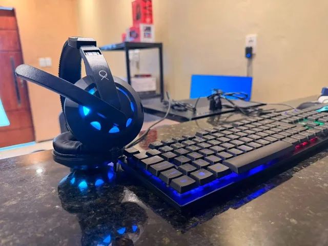 Combo Gamer Teclado Mouse Mousepad OX - Foto 2
