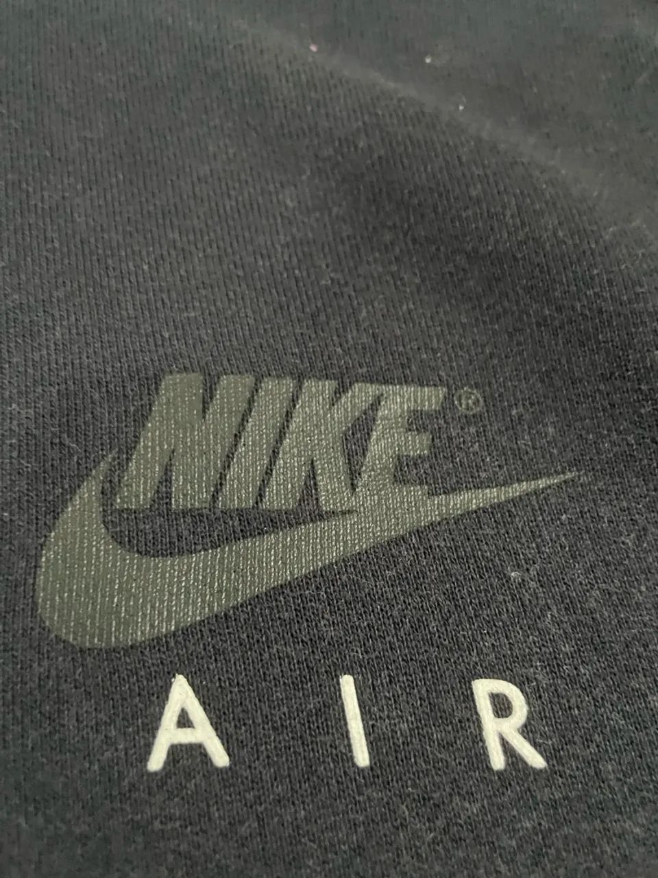 Moletom Nike Air Fleece Full-Zip Preto - Foto 2
