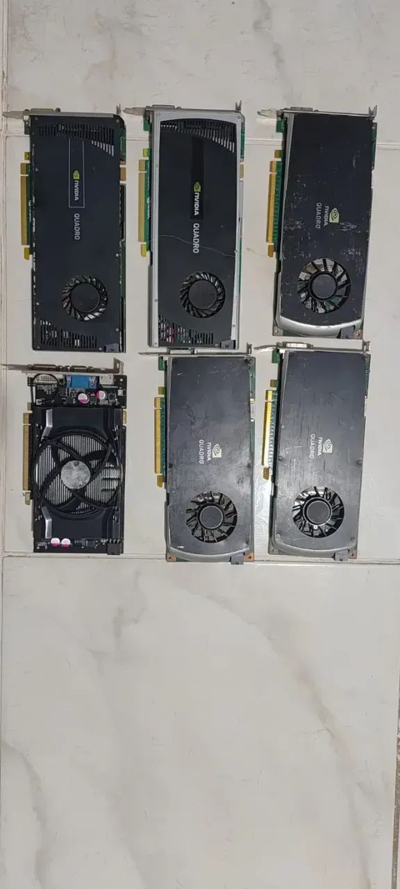 Placa de videos nao testadas