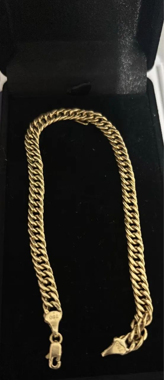 Pulseira de ouro 18k 5.37g - Foto 2