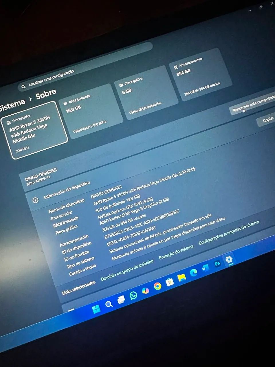 Notebook acer Nitro 5 - Foto 3