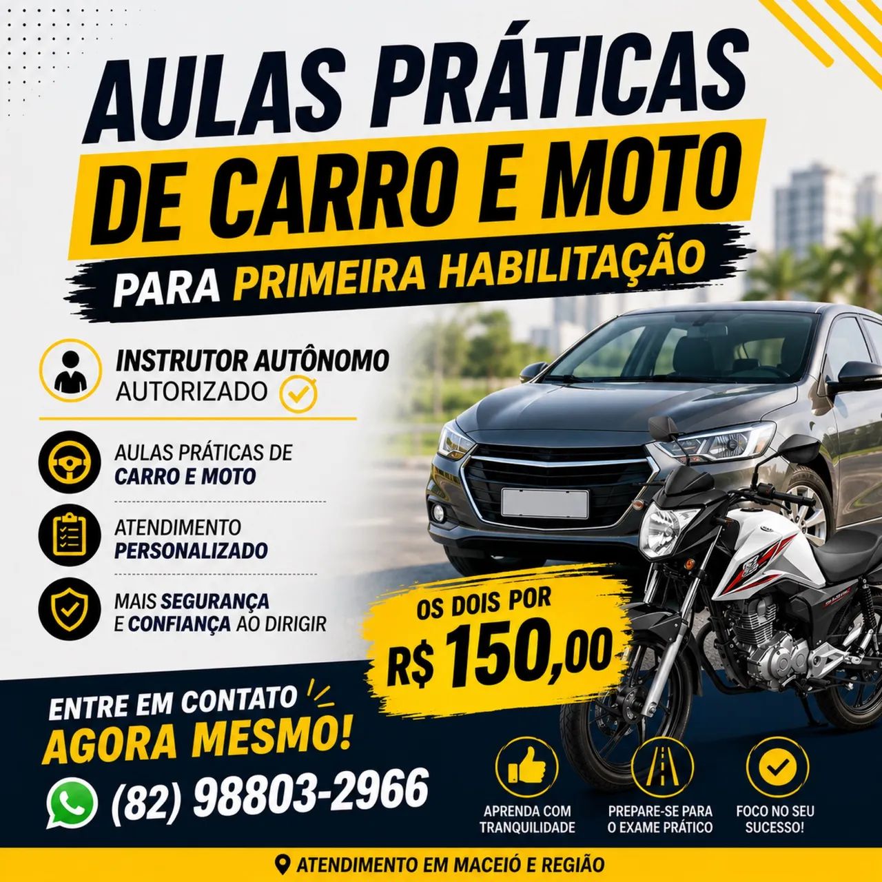 Aulas obrigatórias CNH