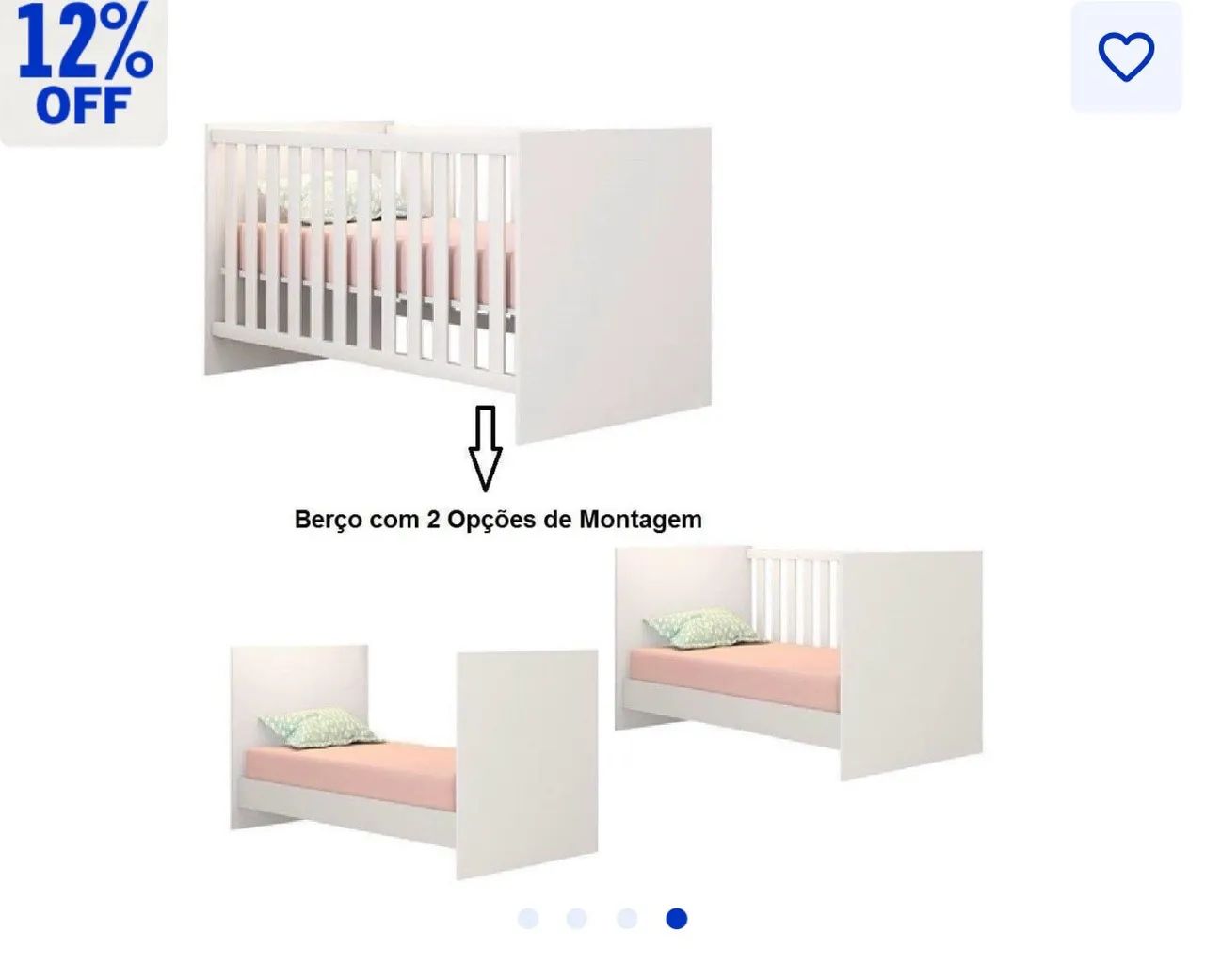 BERÇO 3 em 1  - Foto 5