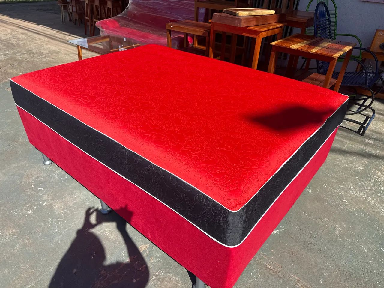 Cama casal mola ensacada nova  - Foto 2