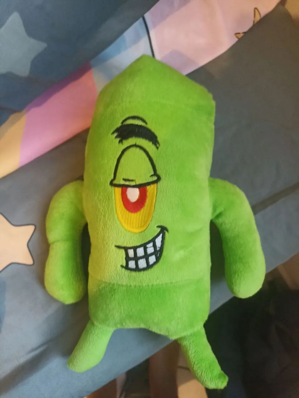 Pelúcia Plankton, ótimo estado