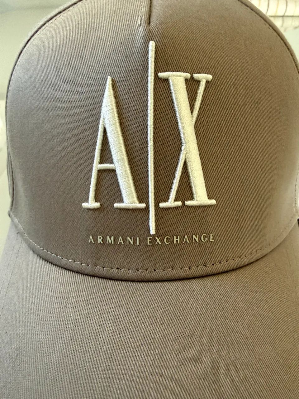 Boné Armani Exchange original logo bordado  - Foto 4