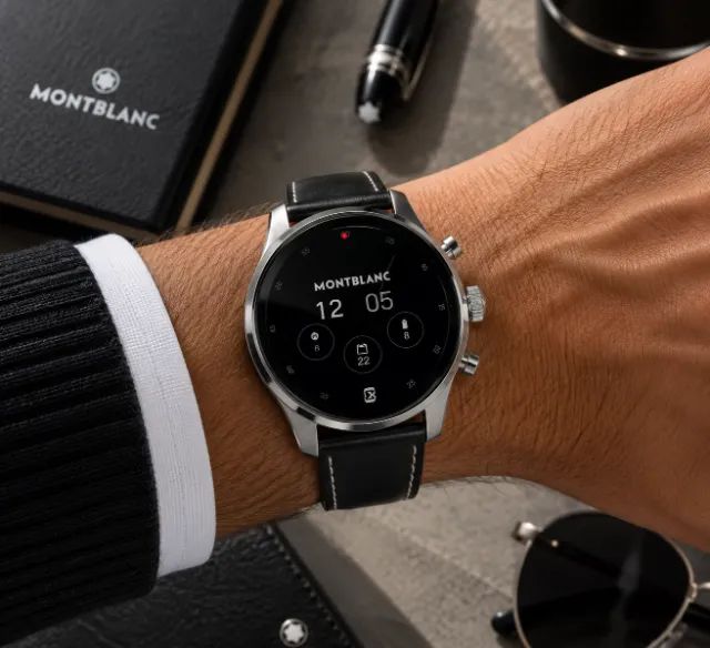 Smartwatch Montblanc Summit 3 42mm Black Titanium S3T22 - Foto 2