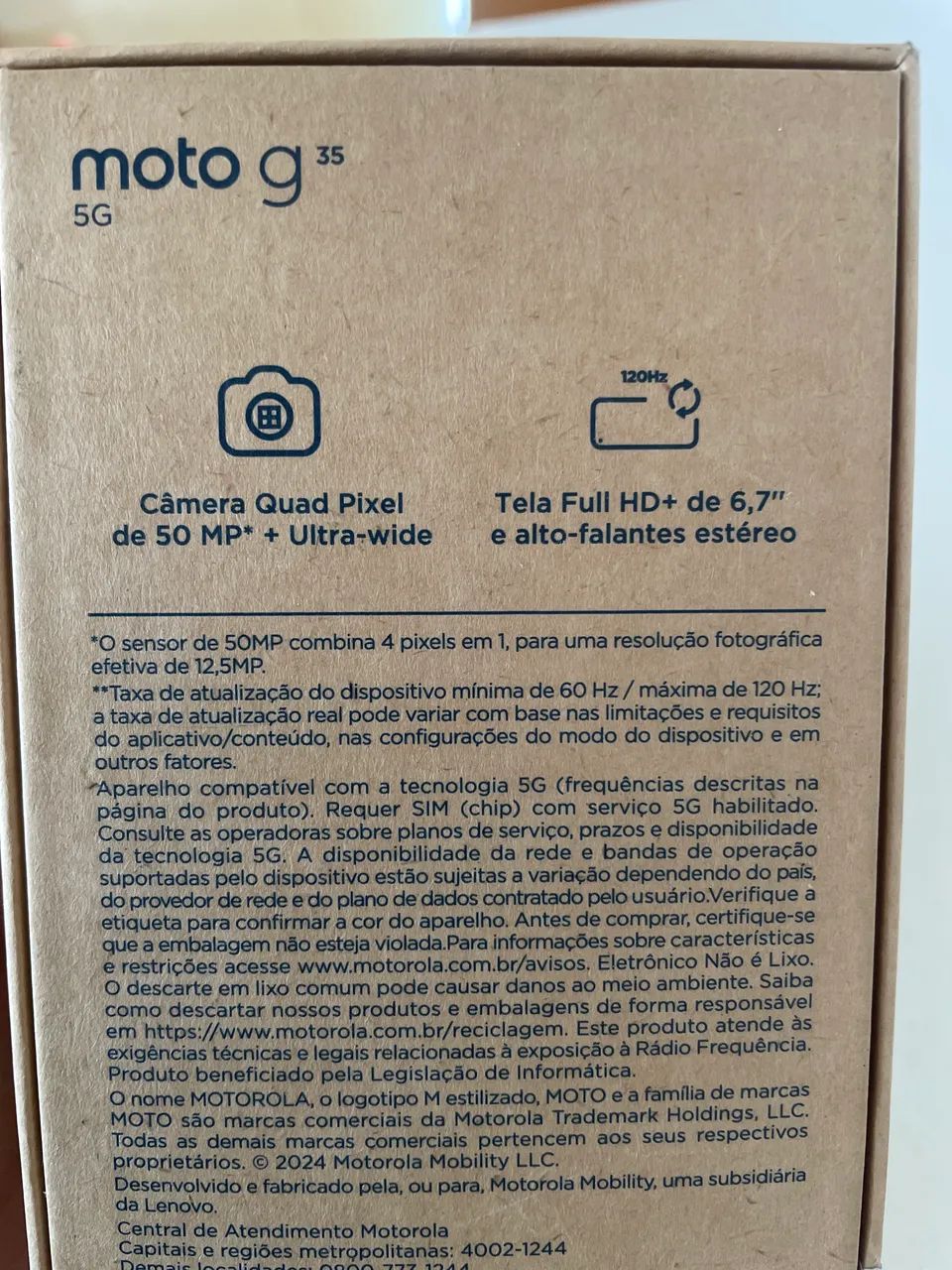 Smartphone Moto G35 5G - Foto 3