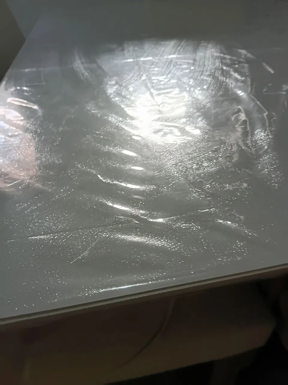 Tampo de vidro de mesa 