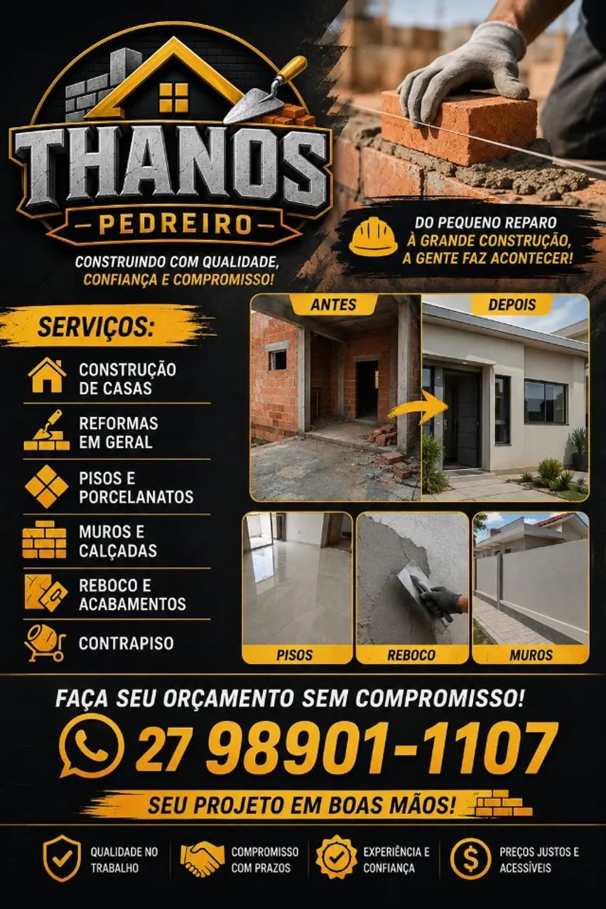 Construção e Reformas.