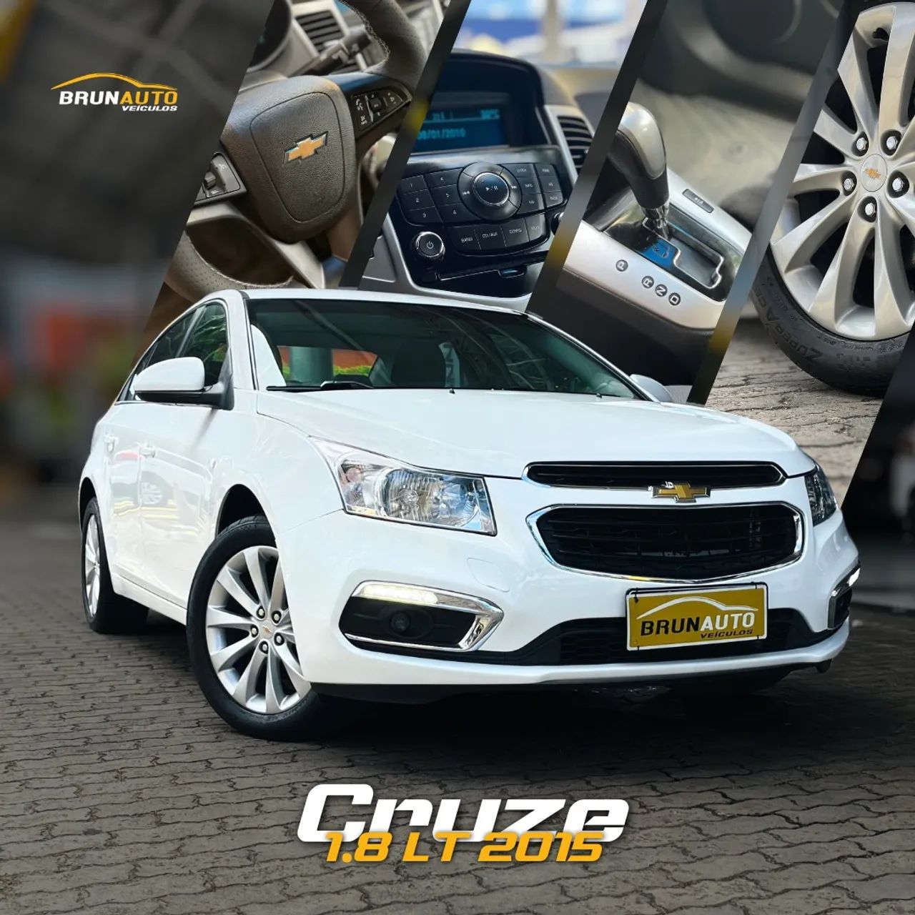 Chevrolet Cruze CRUZE LT 1.8 16V FlexPower 4p Aut. 2015