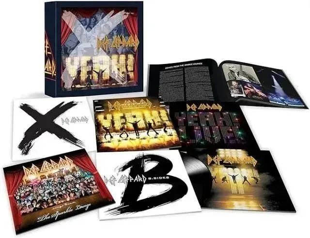 Def Leppard Vinyl Collection Volume 3 Box com 9 LPs vinil