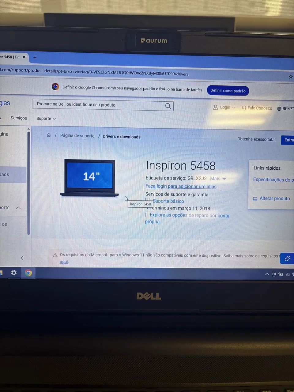 Dell Inspiron 5458