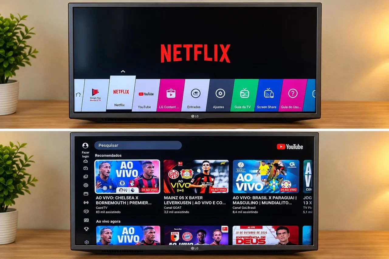 Smart TV LG 32 polegadas - Modelo 32LH570B