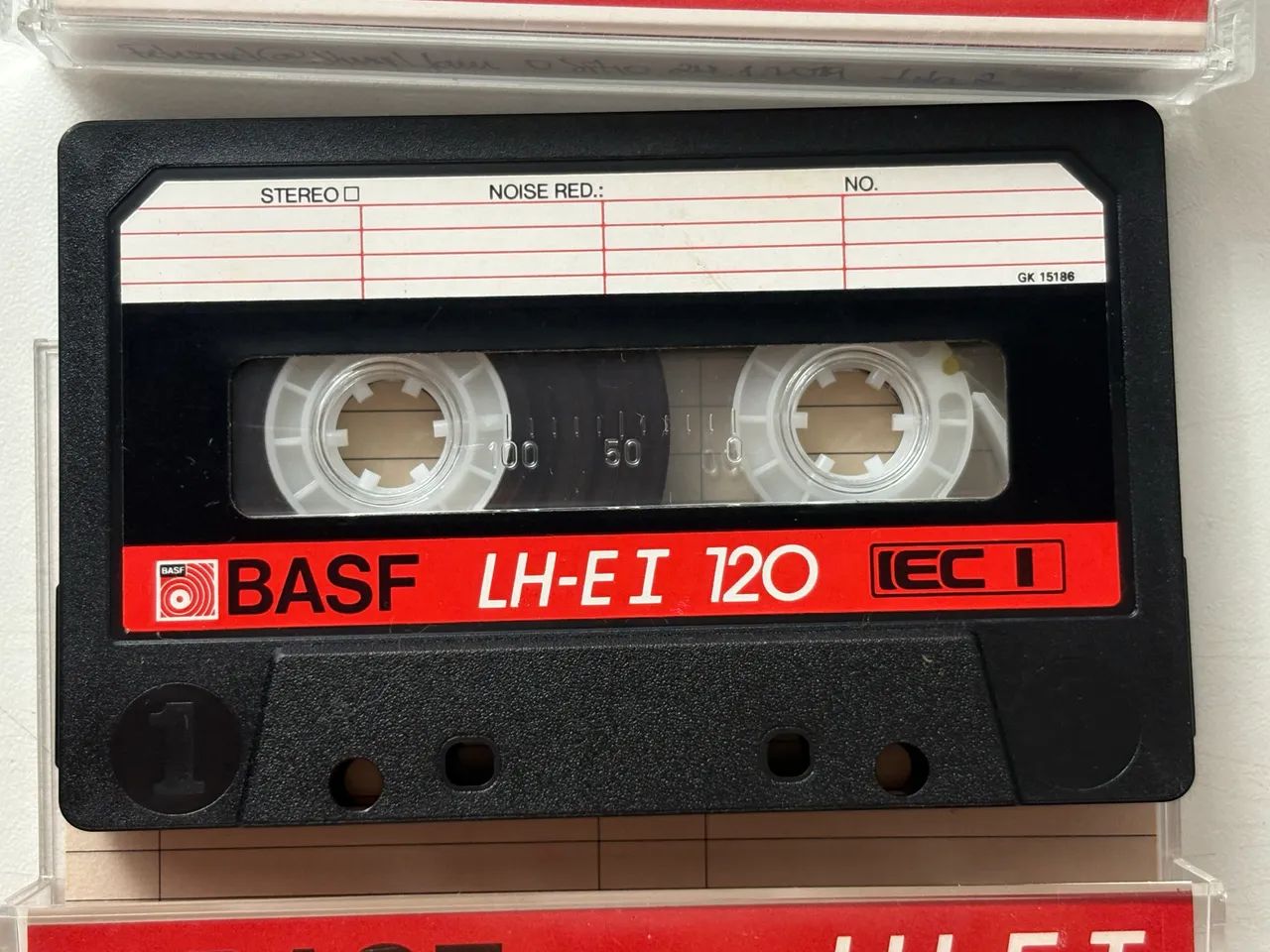 2un fita cassete Basf LH-E I 120 min (Made in Germany) - Foto 2