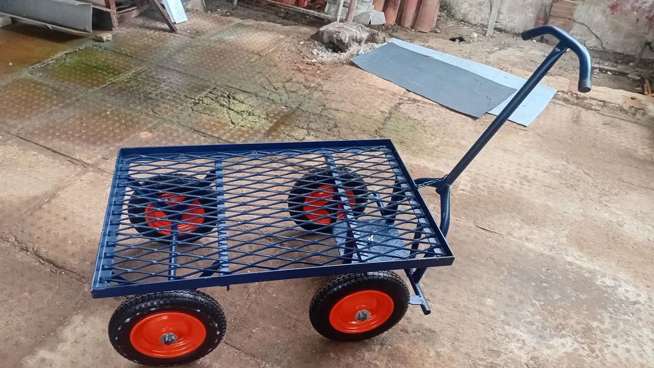 Carrinho plataforma 350 kg - Foto 6