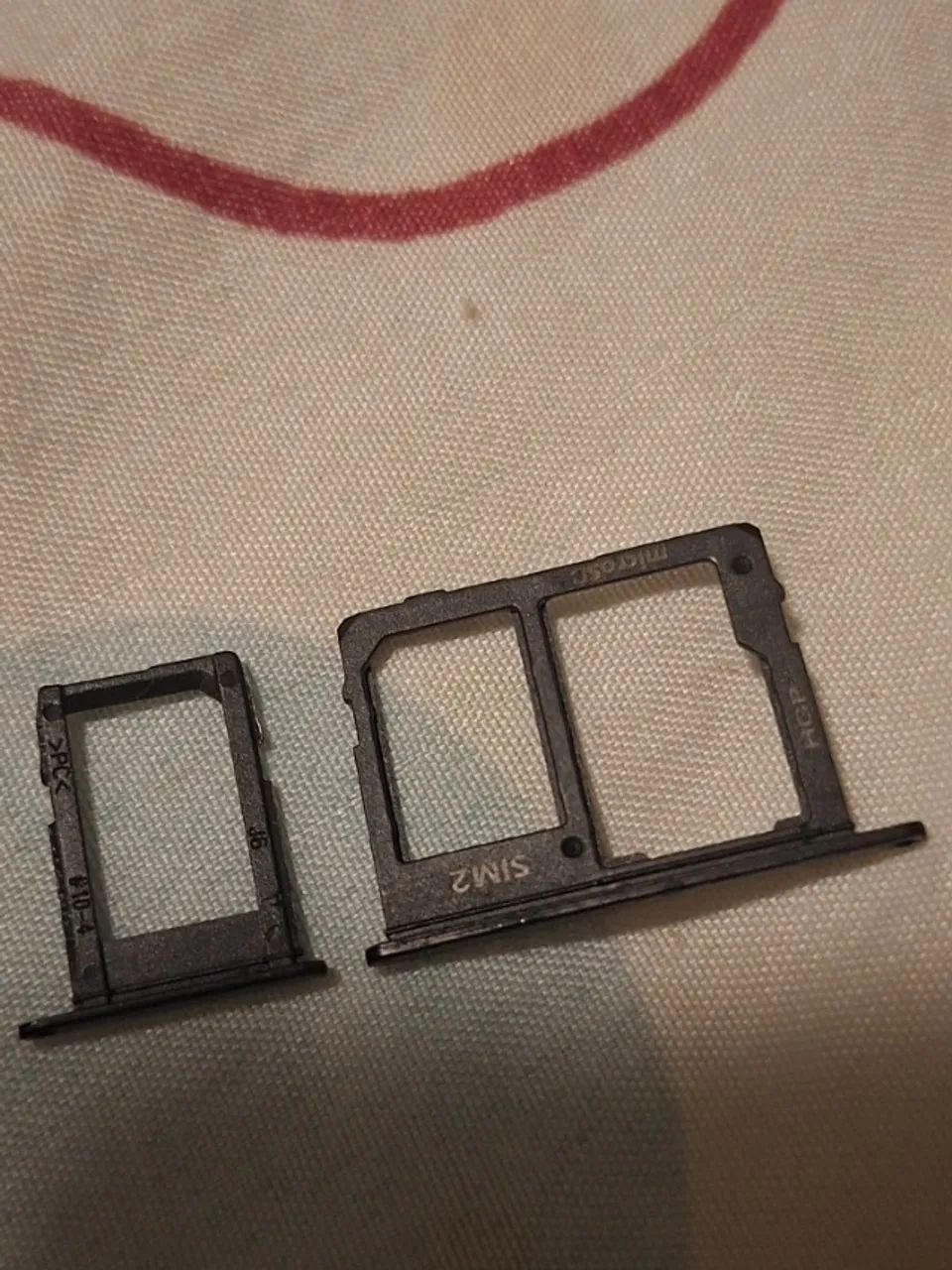 Gaveta Chip Para Samsung Galaxy J8 Preto