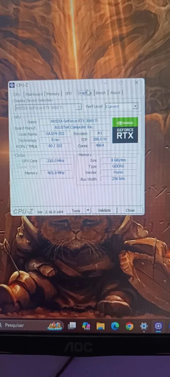 PC Gamer COMPLETO !!! com RTX 3060 Ti Ryzen 7 5700 x e 32 GBRAM - Foto 5