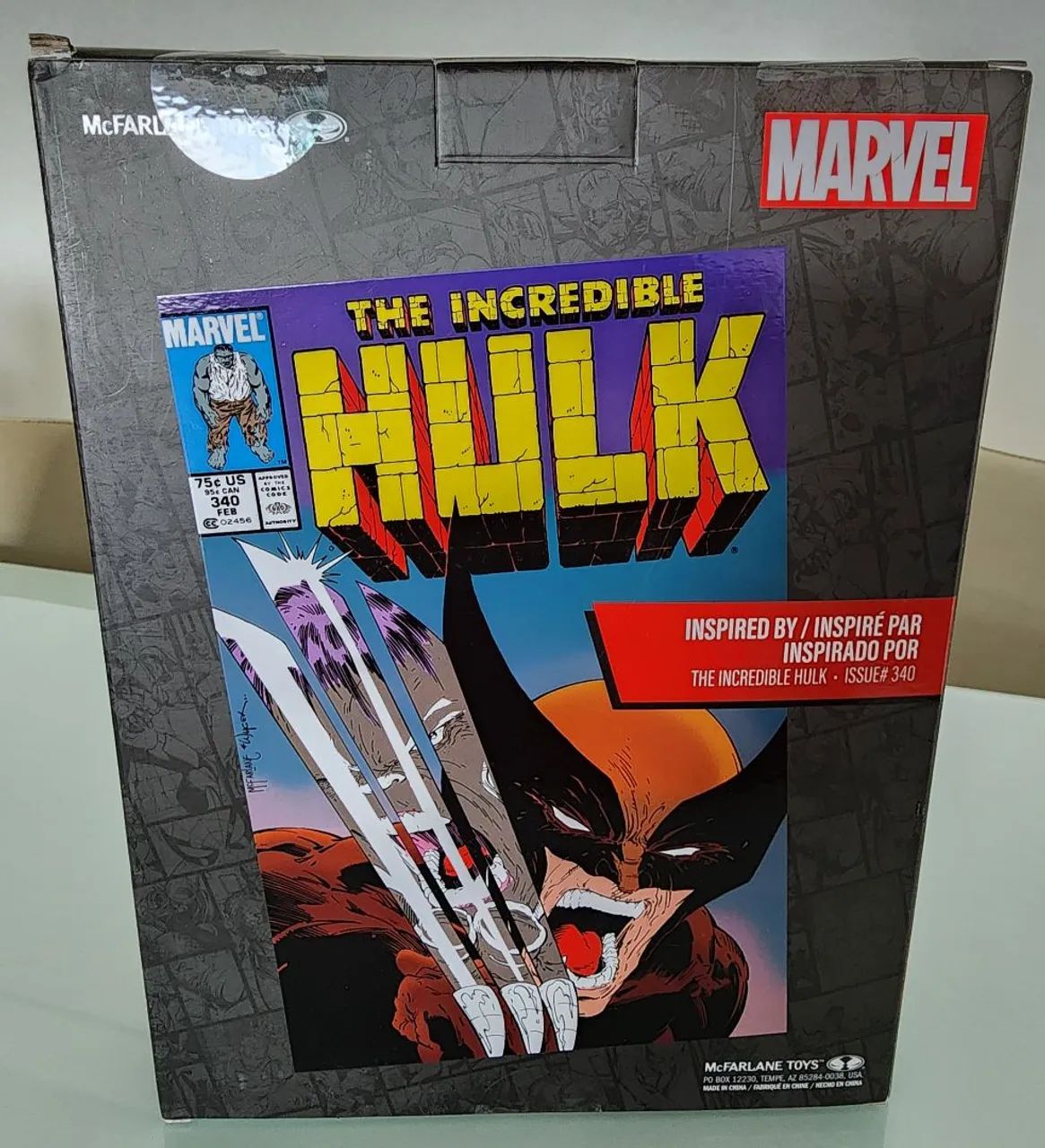 Wolverine 1/6 Mcfarlane Gold Label Estátua 65581387876866123