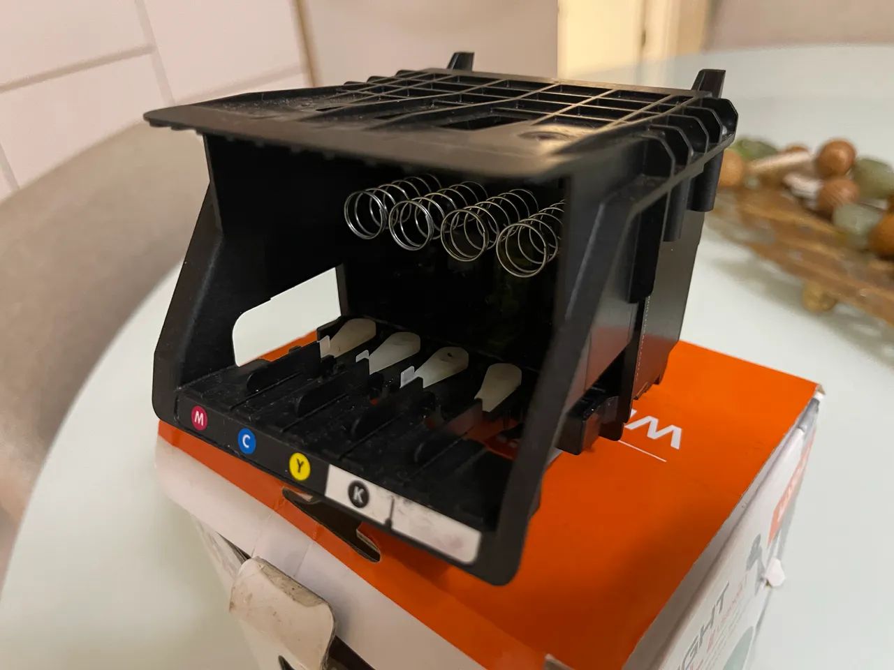 Cabeça de impressão HP 8600 queimada