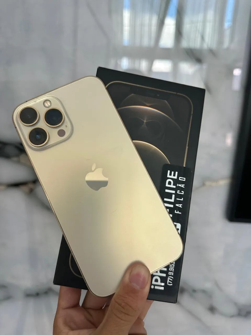 iPhone 13 Pro Max 128gb Gold - Celulares e Smartphones - Primavera