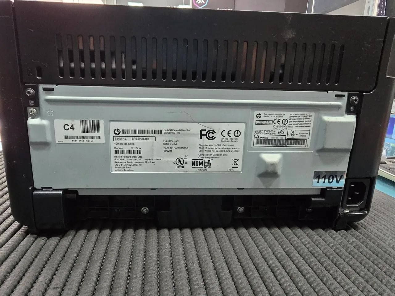 Impressora Hp Laser Jet 1102w - Foto 2